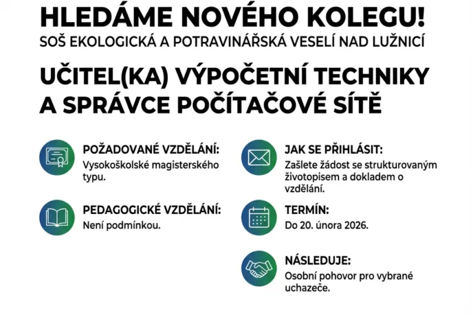 Střední odborná škola ekologická a potravinářská Veselí nad Lužnicí - Střední odborná škola ekologická a potravinářská Veselí nad Lužnicí